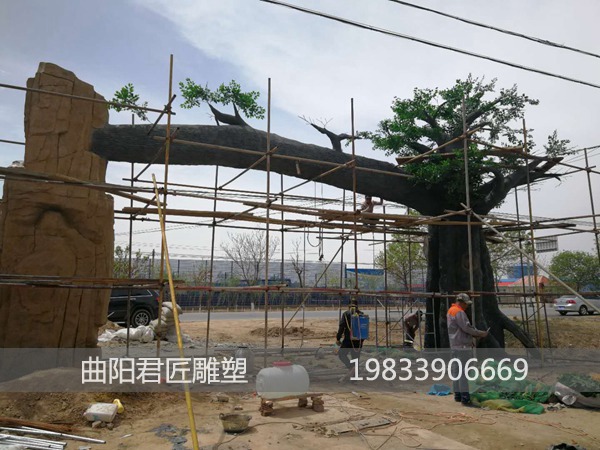 2018年吳忠市林場景觀工程，建設單位吳忠市林場