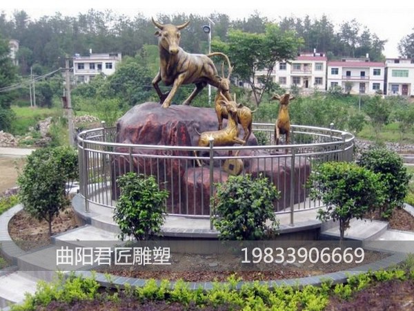 新農村景觀雕塑